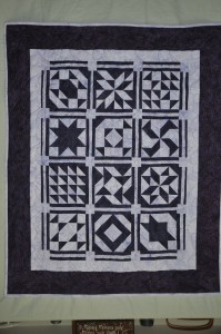 Purple Dots Batik